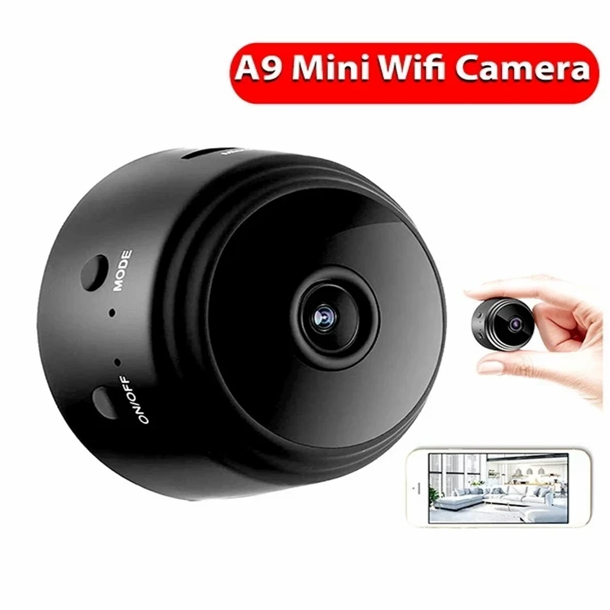 A9 Mini WiFi Camera SKU: WHSKU-007