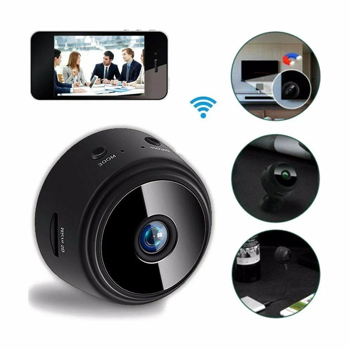 A9 Mini WiFi Camera SKU: WHSKU-007